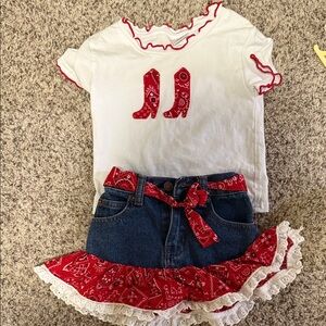 Western Paisley Toddler Set
